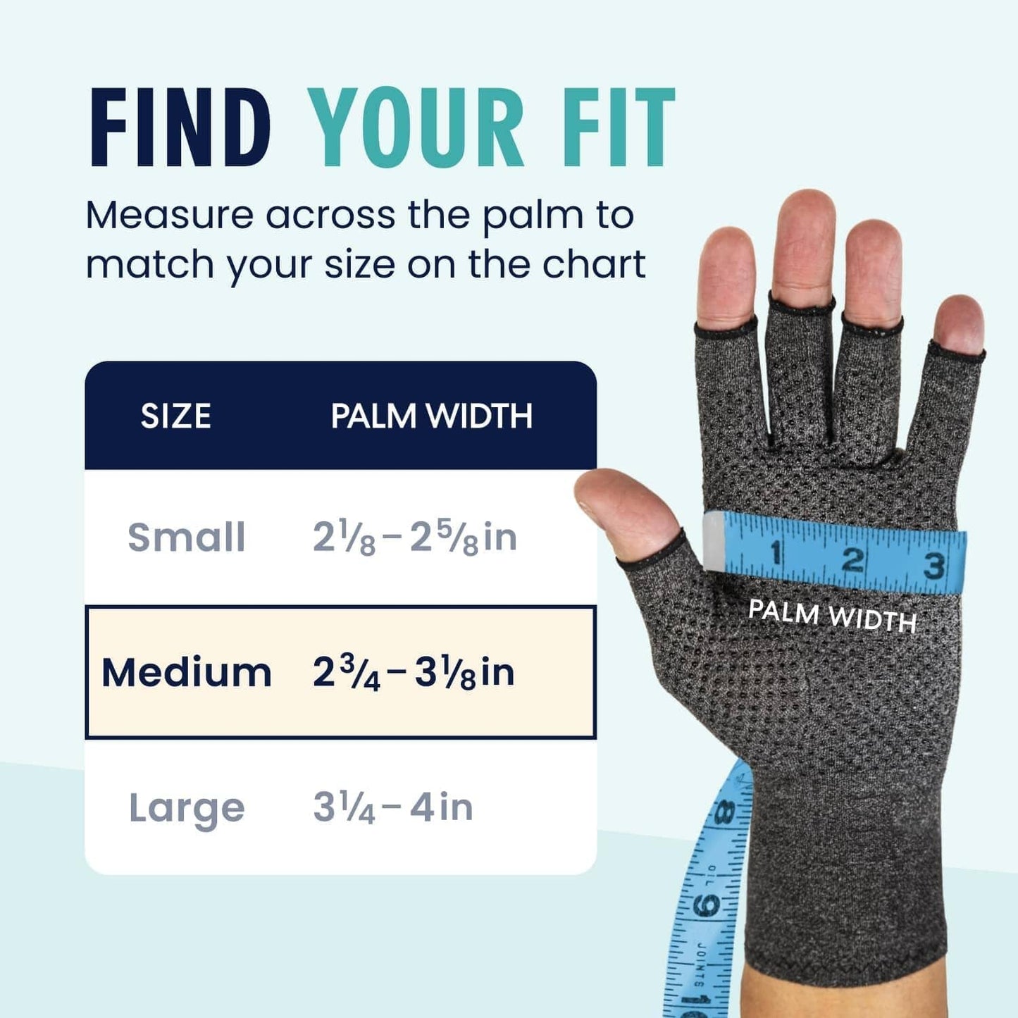 Dr. Frederick's Original Grippy Arthritis Gloves for Women & Men - Anti-Slip Compression Gloves for Arthritis Pain Relief