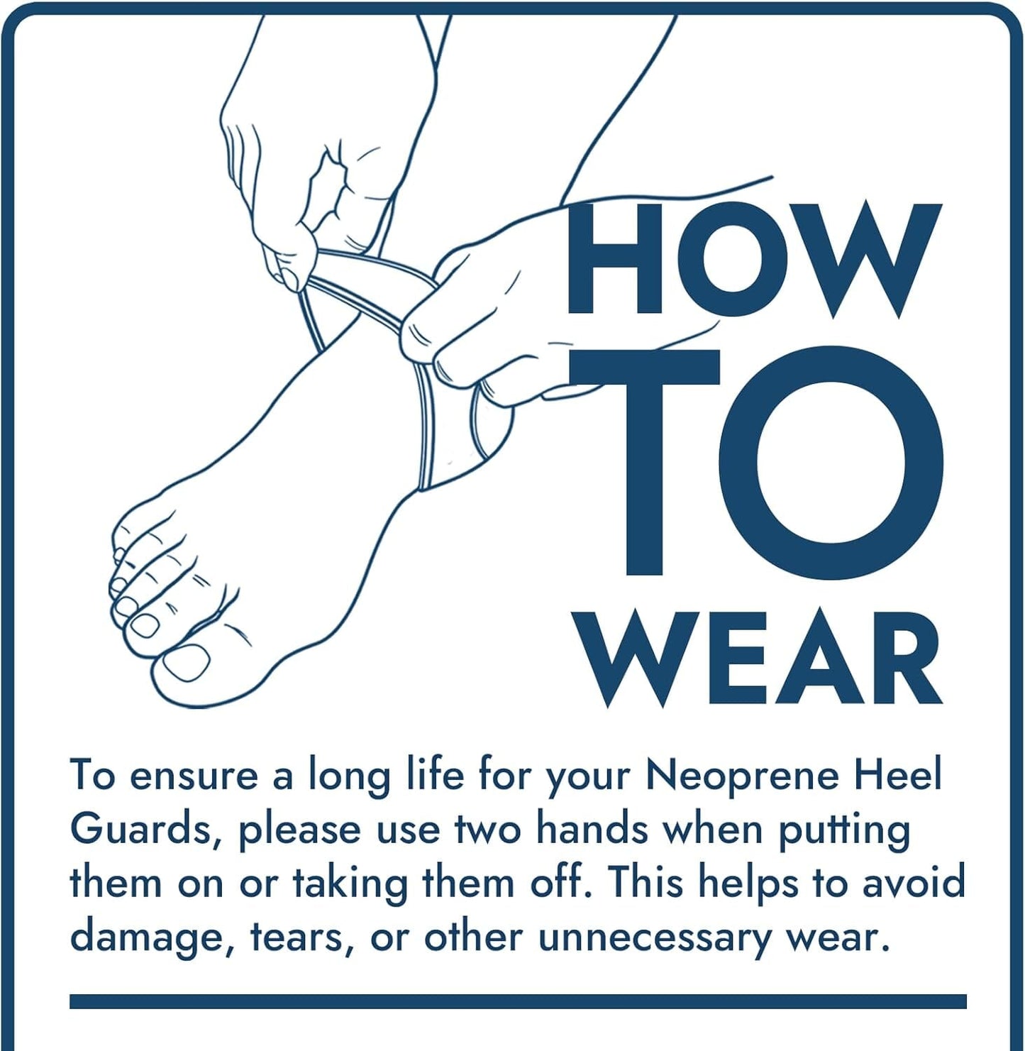 Dr. Frederick's Original Neoprene Heel Guards - 2 ct - Soft Heel Cups for Pain Relief & Plantar Fasciitis - Comfortable Design for Men & Women Foot Pain Dr. Frederick's Original