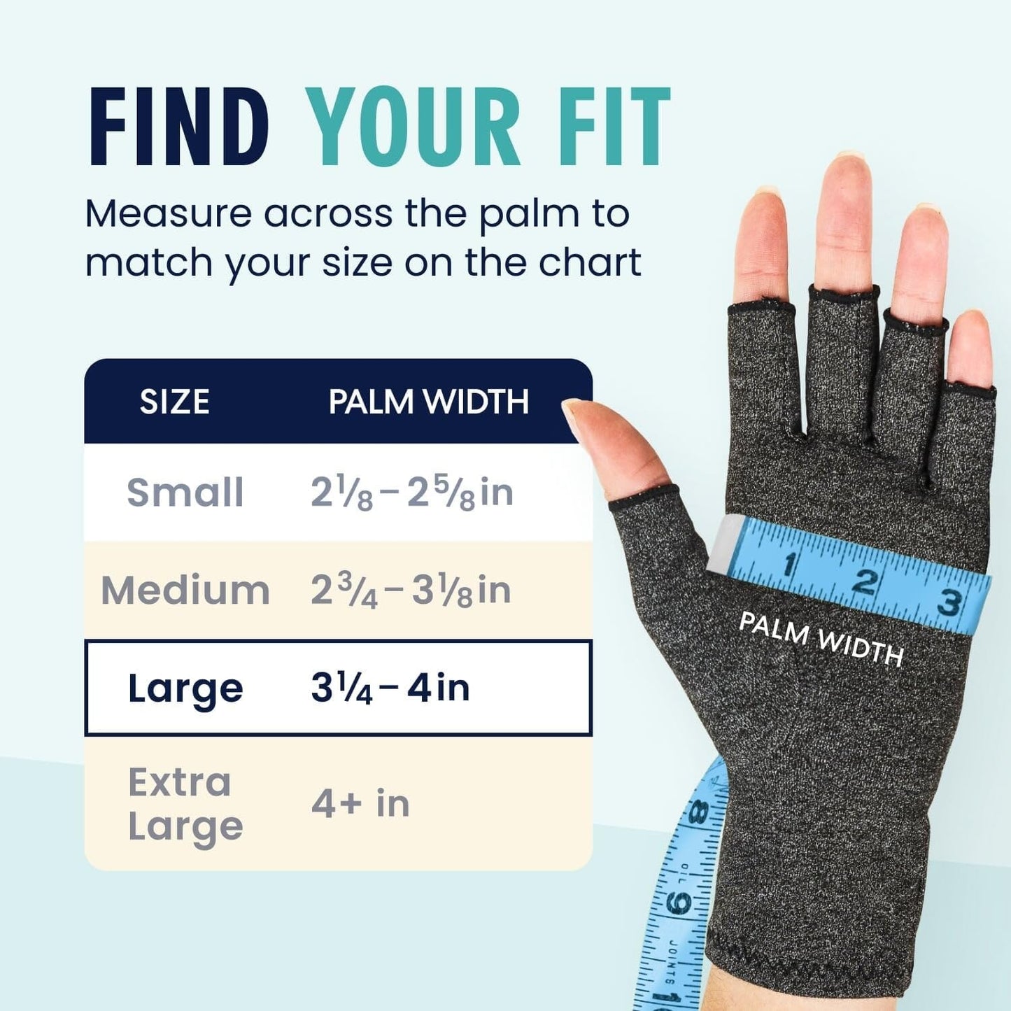Dr. Frederick's Original Arthritis Compression Gloves for Women & Men - Ideal for Arthritis Hand Pain Relief, Carpal Tunnel, Reynaud’s & Poor Circulation