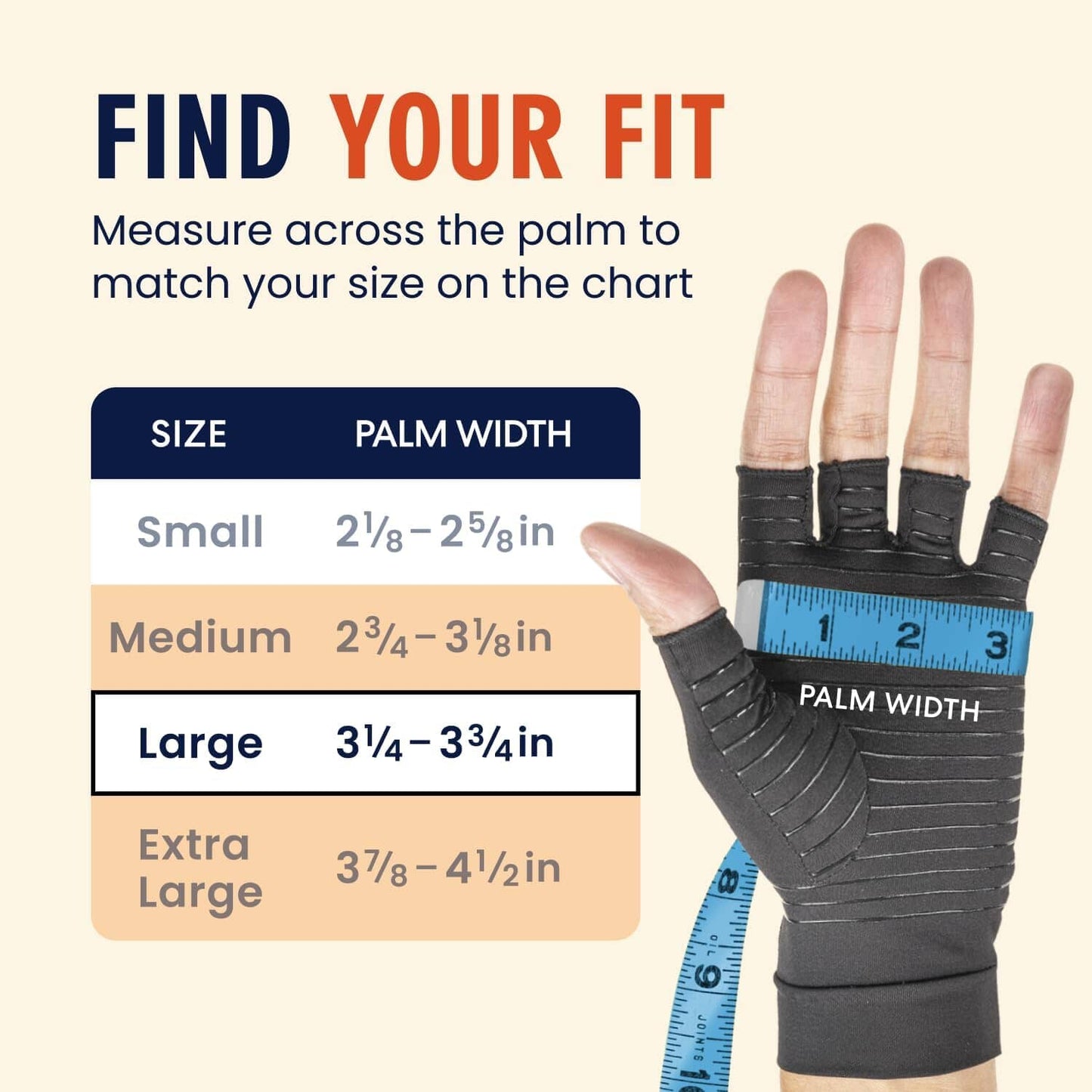 Dr. Frederick's Original Copper Comfort Gloves - 2 Gloves - Great for Typing and Everyday Activities - Fit Guaranteed Hand Pain Dr. Frederick's Original