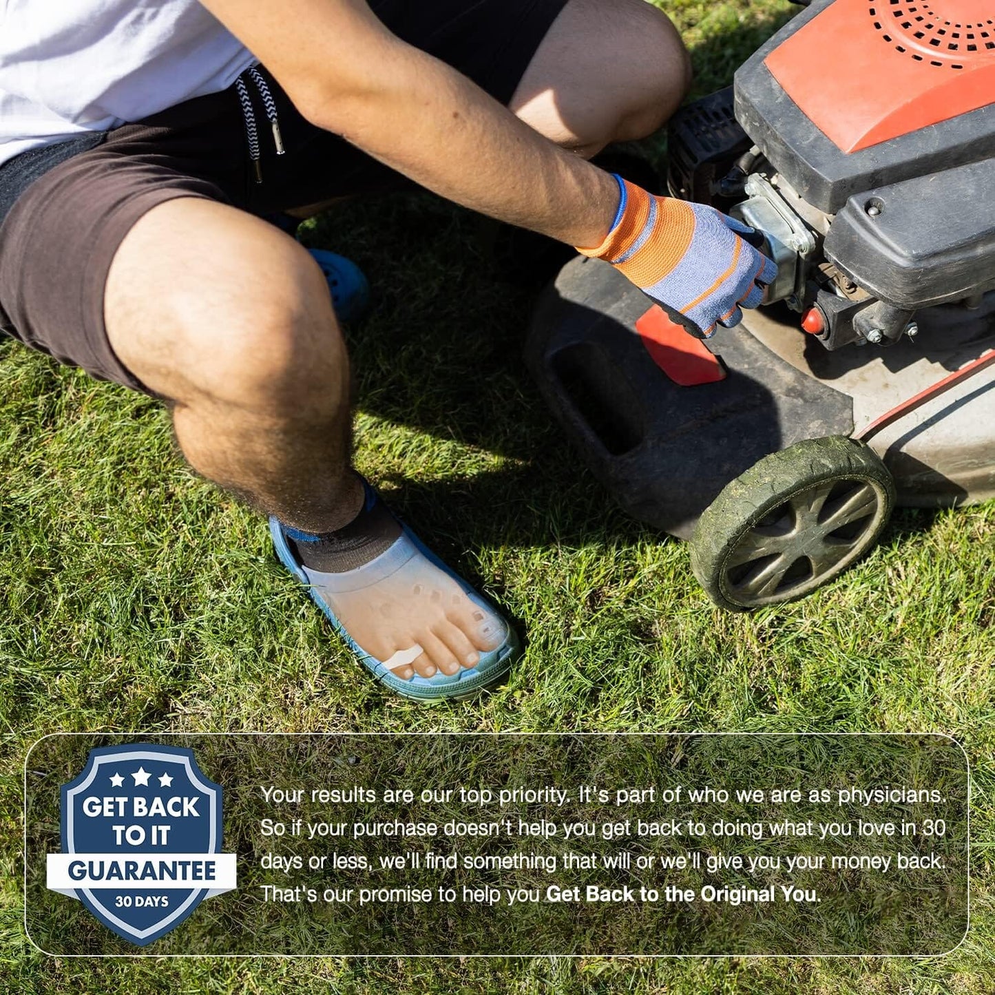 Dr. Frederick's Original Tailor's Bunion Sport Spacers - 6pcs - Soft Gel Tailor's Bunion Corrector - Pinky Toe Protection - Fast Bunionette Pain Relief for Men & Women - Prevent Toe Rubbing Foot Pain Dr. Frederick's Original