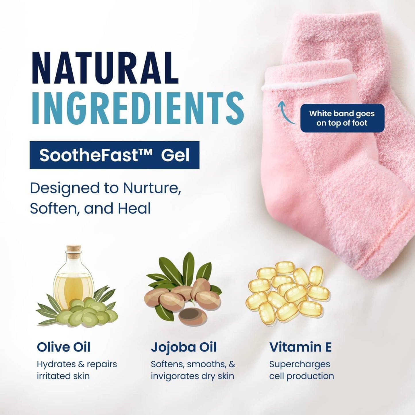 Dr. Frederick's Original Moisturizing Fuzzy Heel Socks - 6 Pairs - Cozy Gel-Lined Sleep Socks for Women & Men - Soothes Dry, Cracked Feet - Heel Repair - Variety Pack Dr. Frederick's Original