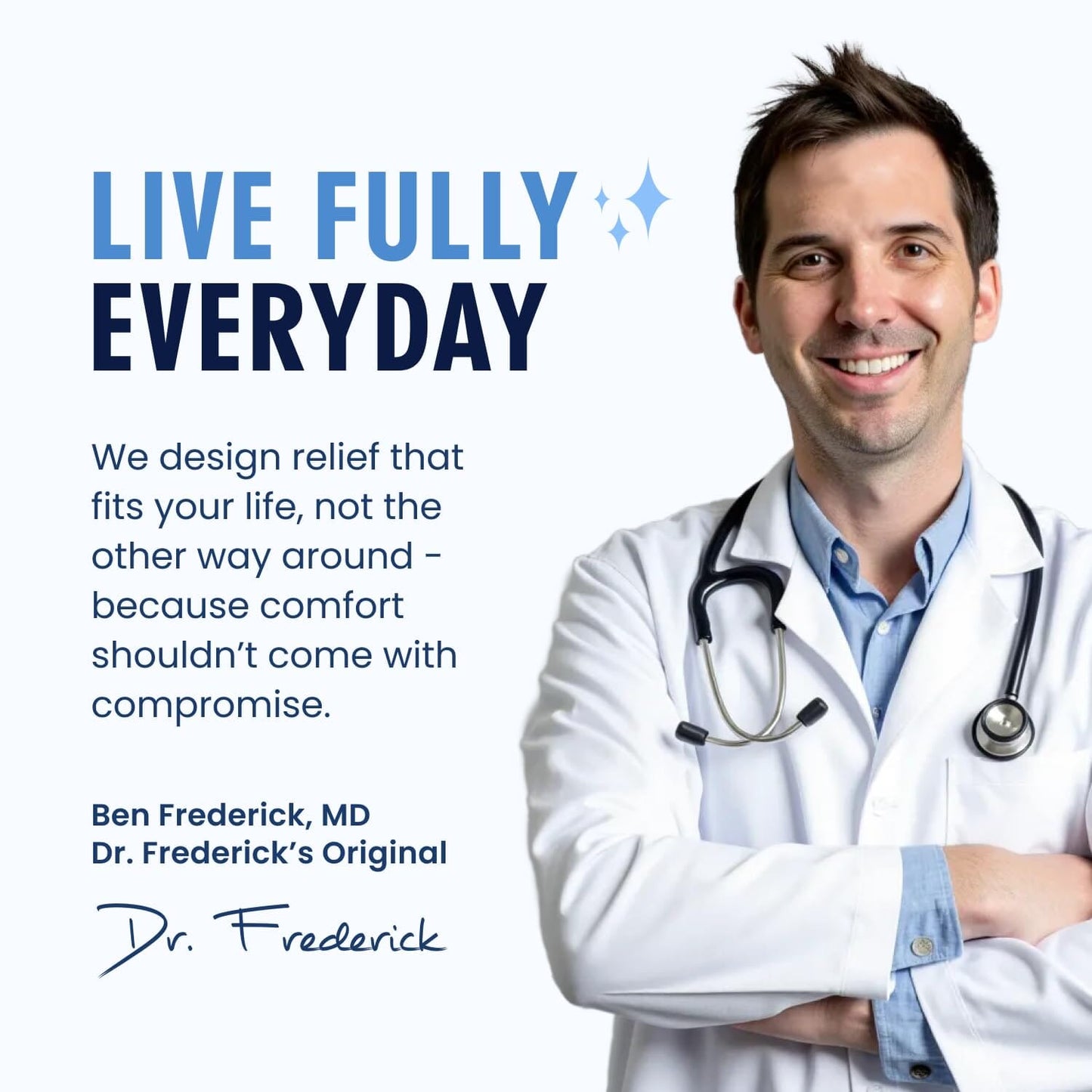 Dr. Frederick's Original Moisturizing Heel Socks for Cracked Heel Treatment - 2 Pairs - Stop Cracked Heels in Their Tracks