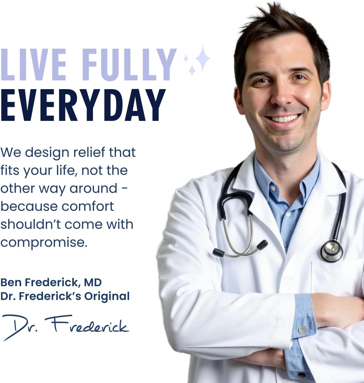 Dr. Frederick's Original Moisturizing Fuzzy Heel Socks - 2 Pairs - Cozy Gel-Lined Sleep Socks for Women & Men - Soothes Dry, Cracked Feet - Heel Repair Dr. Frederick's Original
