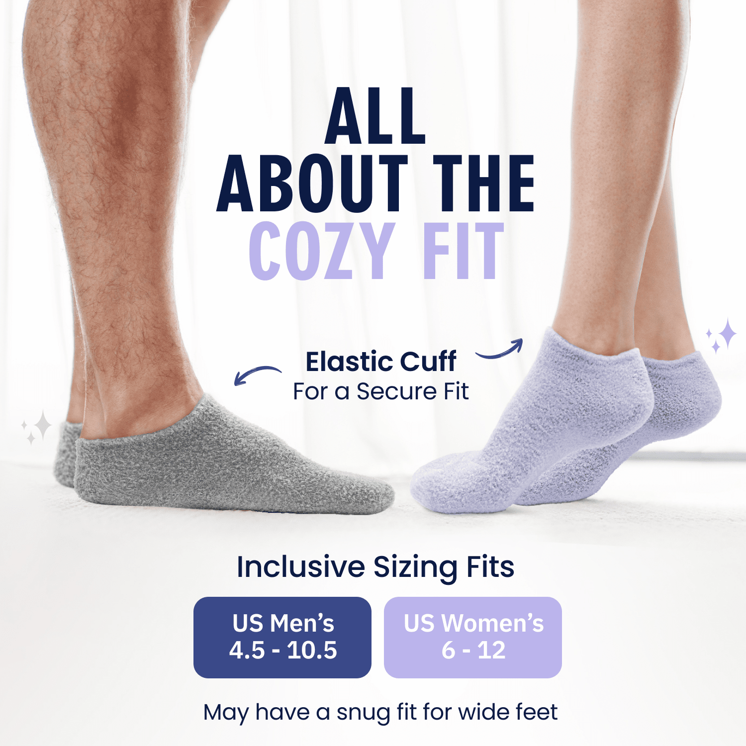 Dr. Frederick's Original Moisturizing Gel Socks for Men & Women -- Dry Feet & Cracked Heel Treatment -- Full Foot Gel Lining with Mango Butter, Shea Butter, Jojoba & Coconut Oil Moisturizing Therapy Dr. Frederick's Original