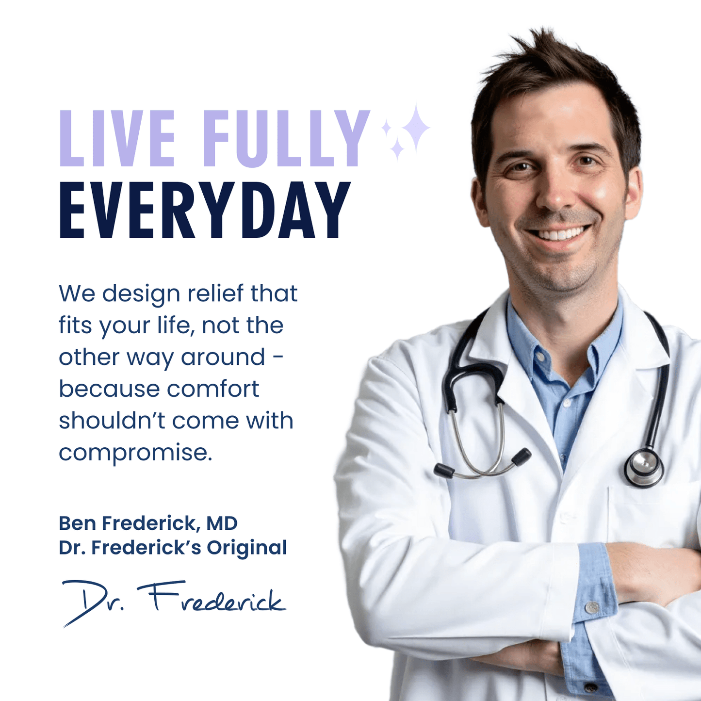 Dr. Frederick's Original Moisturizing Gel Socks for Men & Women -- Dry Feet & Cracked Heel Treatment -- Full Foot Gel Lining with Mango Butter, Shea Butter, Jojoba & Coconut Oil Moisturizing Therapy Dr. Frederick's Original