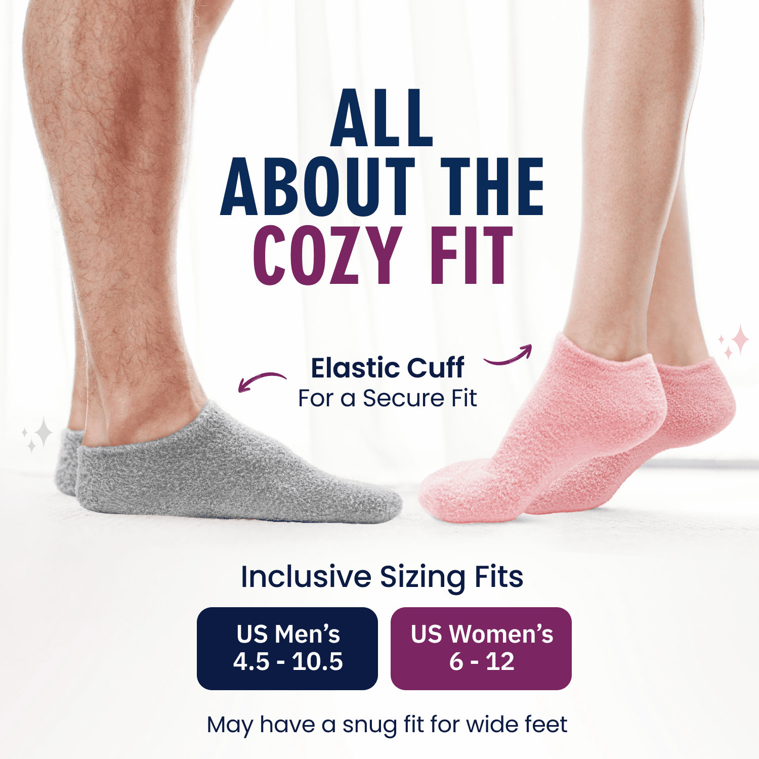 Dr. Frederick's Original Moisturizing Gel Socks for Men & Women -- Dry Feet & Cracked Heel Treatment -- Full Foot Gel Lining with Mango Butter, Shea Butter, Jojoba & Coconut Oil Moisturizing Therapy Dr. Frederick's Original