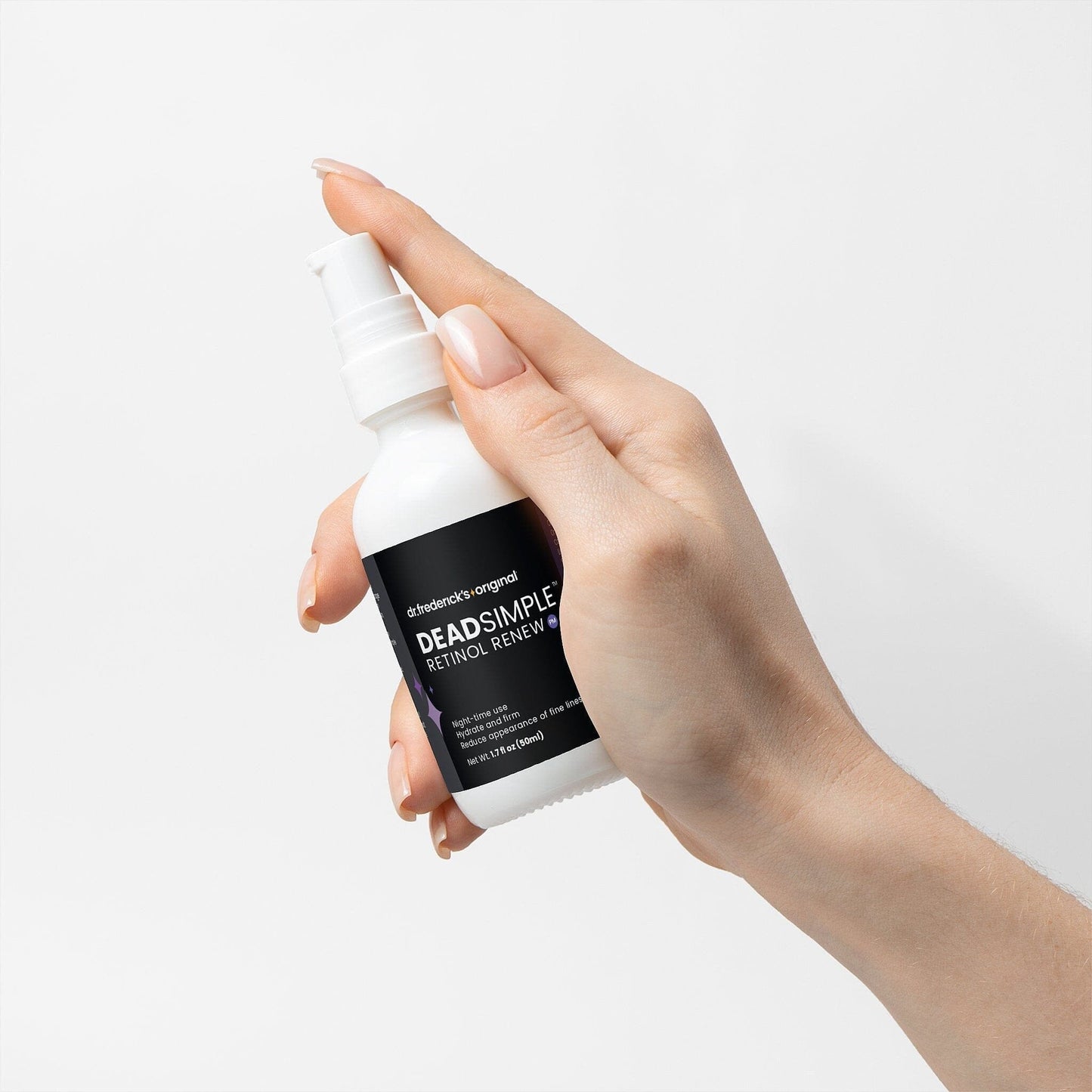 DeadSimple™ 3-Step Skincare System - Cleanser, Moisturizer & Retinol Renew Facial Care Fast Bundle