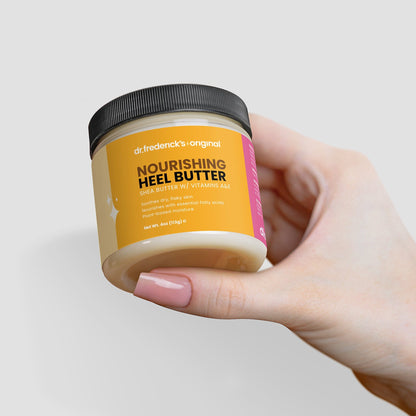 Dr. Frederick's Original Nourishing Heel Butter - Organic Moisturizer for Dry Heels - Works with Our Moisturizing Socks - 4oz Moisturizing Therapy Dr. Frederick's Original 