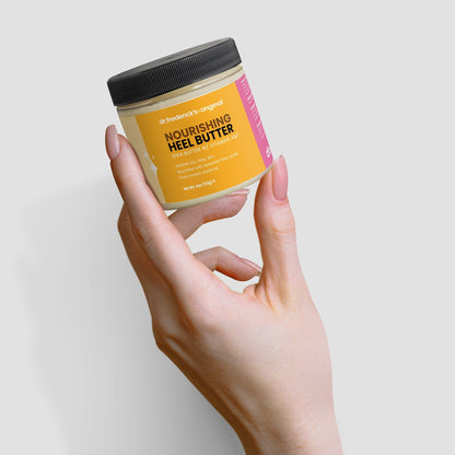 Dr. Frederick's Original Nourishing Heel Butter - Organic Moisturizer for Dry Heels - Works with Our Moisturizing Socks - 4oz Moisturizing Therapy Dr. Frederick's Original 