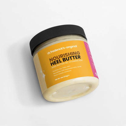 Dr. Frederick's Original Nourishing Heel Butter - Organic Moisturizer for Dry Heels - Works with Our Moisturizing Socks - 4oz Moisturizing Therapy Dr. Frederick's Original 