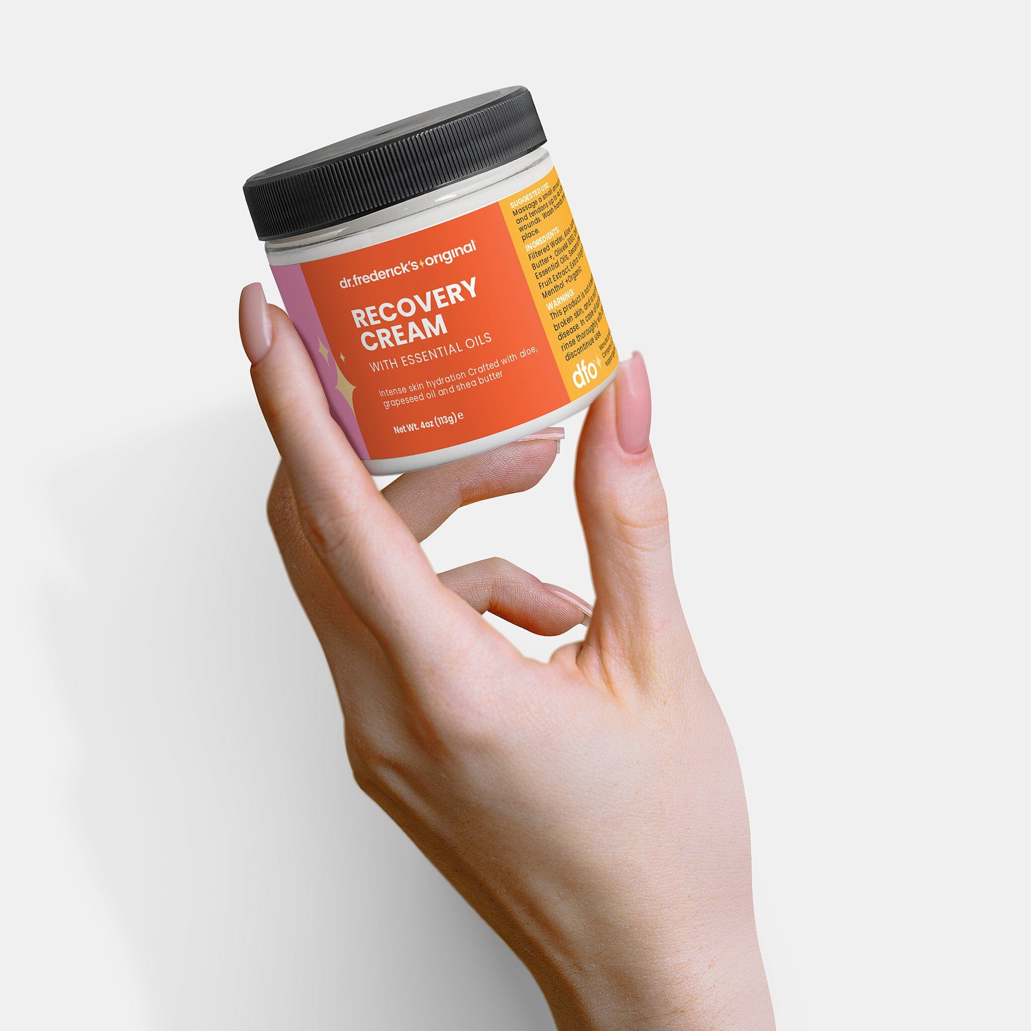 Dr. Frederick's Original Recovery Cream (4oz) - Natural Muscle