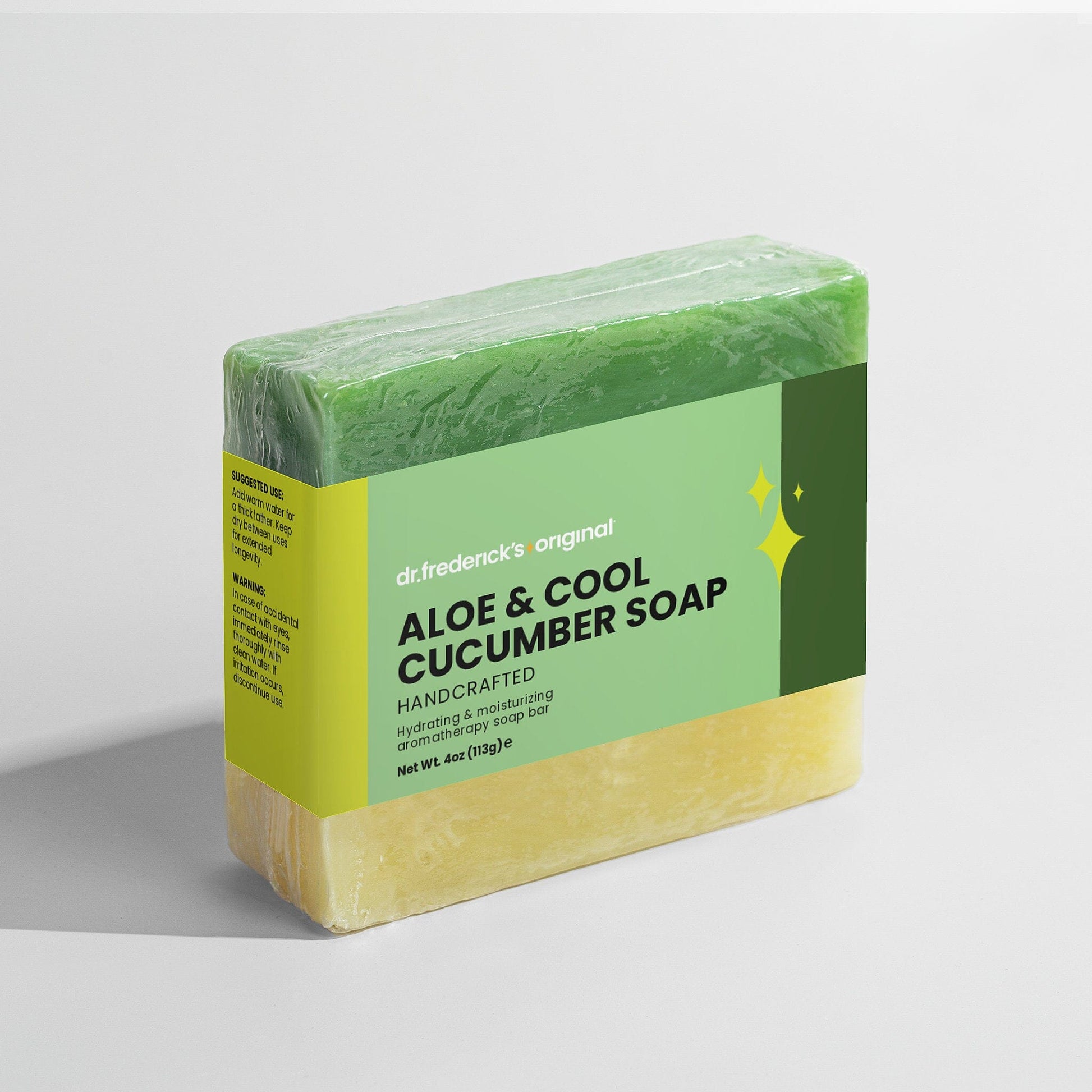 Aloe & Cool Cucumber Soap Bath Dr. Frederick's Original 