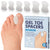 Dr. Frederick's Original Gel Toe Separators - 6 Pcs - Gel Toe Spacers - Temporary Bunion Corrector - Gel Orthotic for Bunion - Overlapping Toe Pain - Variety Pack Small/Medium/Large Sizes Foot Pain Dr. Frederick's Original 