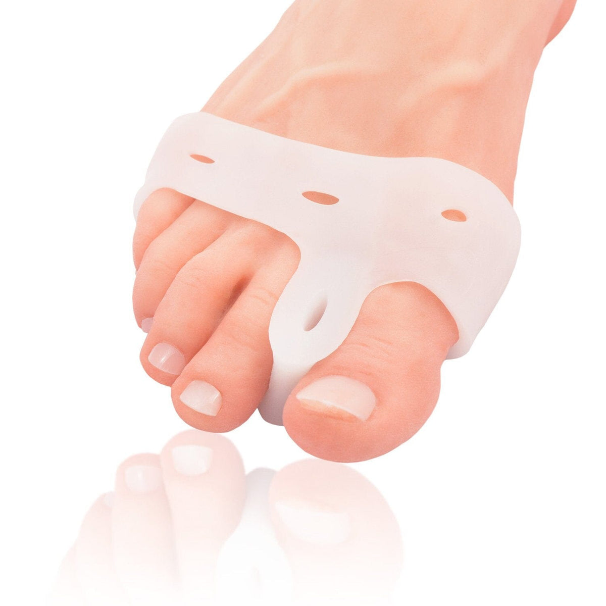 Dr. Frederick&#39;s Original Deluxe Bunion Pad &amp; Toe Spacer - 2 Pieces - Soft Gel Toe Separators for Active People - Pain Relief for Bunions &amp; Tailor&#39;s Bunions - Heavy Duty Foot Pain Dr. Frederick&#39;s Original 