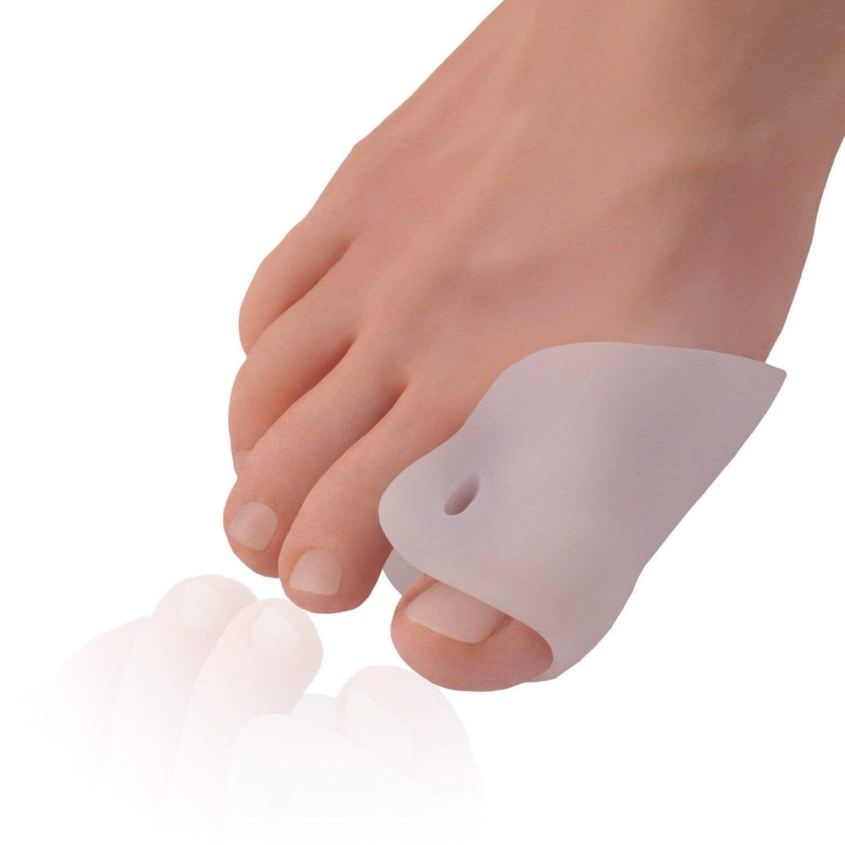 Dr. Frederick&#39;s Original Covered Toe Spacers - Gel Shields - 4 Pieces - Bunion Pain Relief Foot Pain Dr. Frederick&#39;s Original 