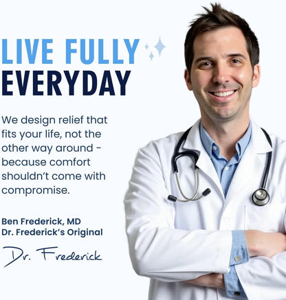 Dr. Frederick's Original Copper Full Finger Comfort Gloves - 2 Gloves - Great for Typing and Everyday Activities Hand Pain Dr. Frederick's Original 