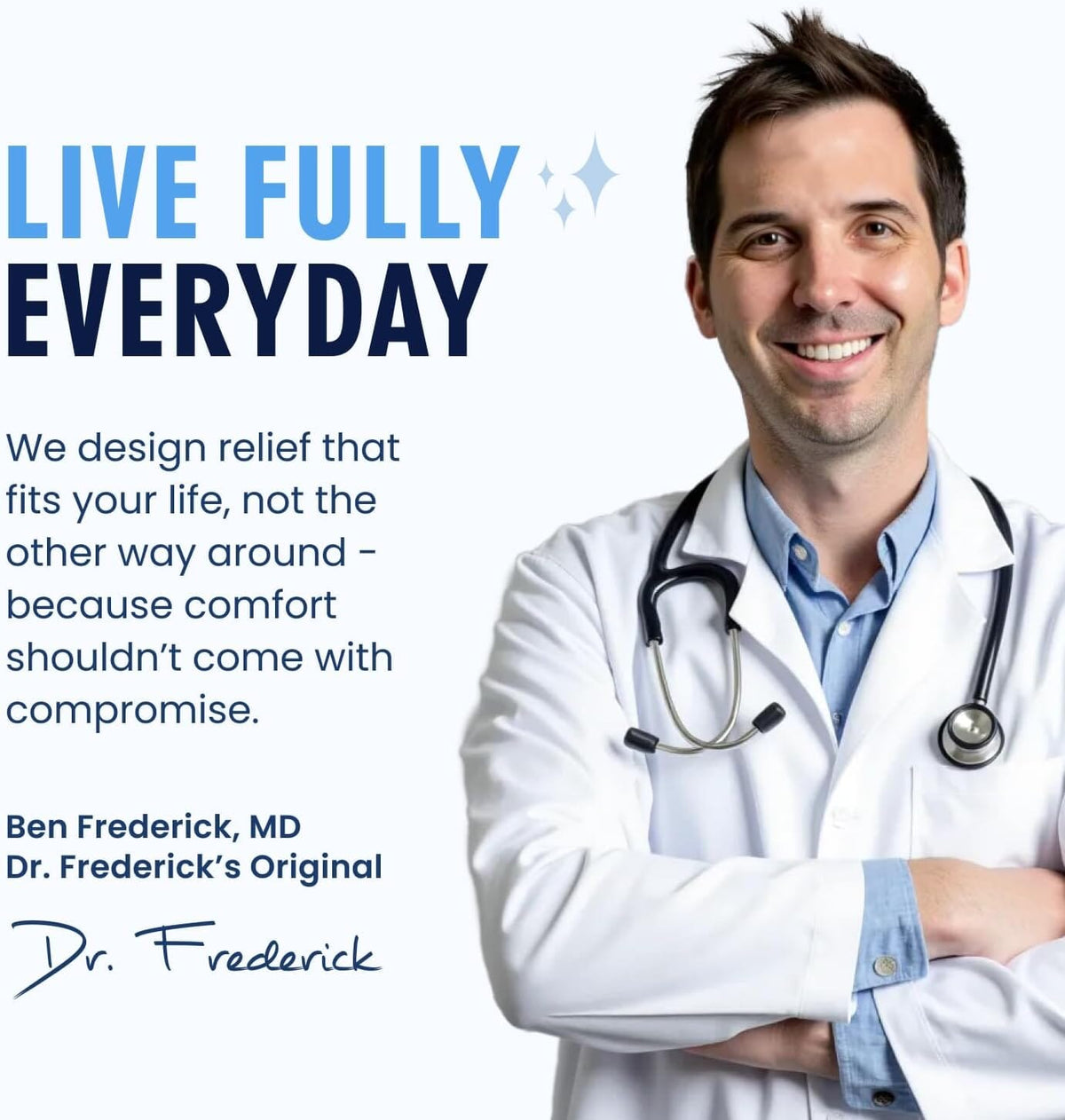 Dr. Frederick&#39;s Original Copper Comfort Gloves - 2 Gloves - Great for Typing and Everyday Activities - Fit Guaranteed Hand Pain Dr. Frederick&#39;s Original 