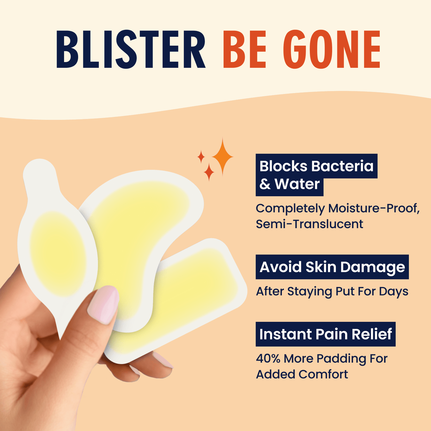 Better Blister™ Bandages - Hydrocolloid Blister Care Dr. Frederick's Original 