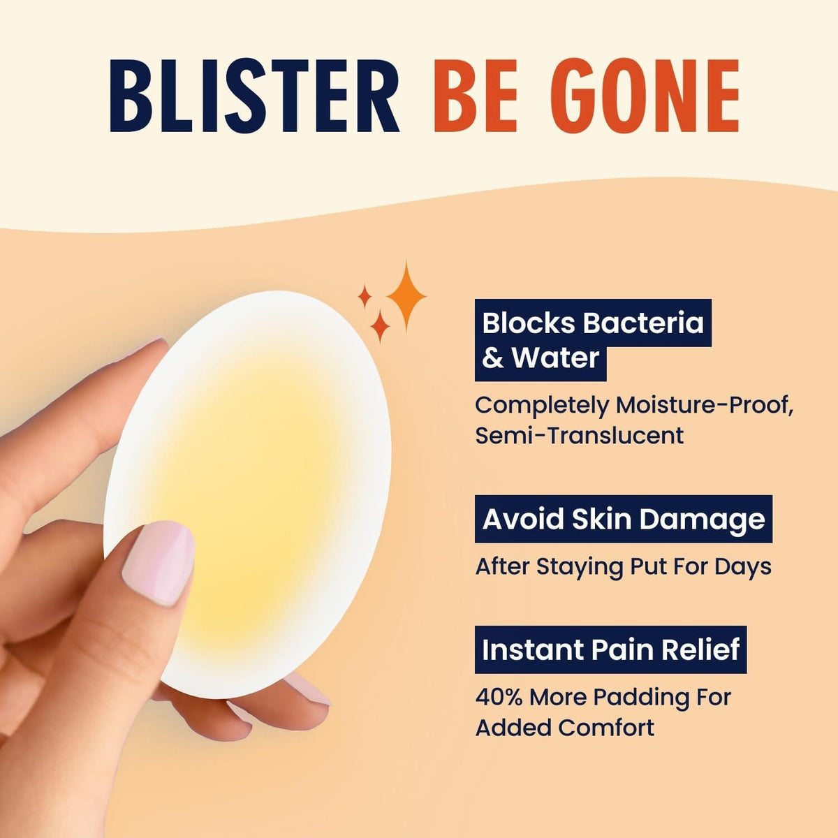Dr. Frederick&#39;s Original Better Blister Bandages - 12ct - Water Resistant - 40% More Cushioning - Hydrocolloid Bandages for Foot, Toe, &amp; Heel - Blister Pads for Prevention &amp; Recovery - Variety Pack Foot Pain Dr. Frederick&#39;s Original 
