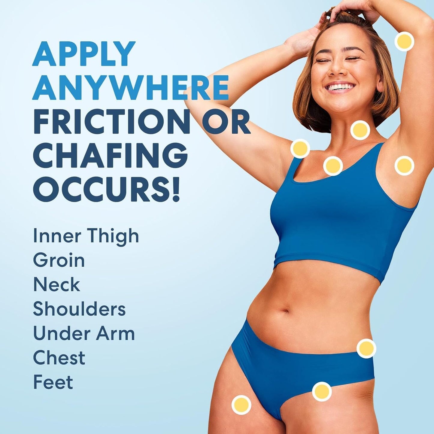 Dr. Frederick's Original Anti Chafing Stick - Better Body Balm - 2.82 oz Big Stick - Reduce Chafing & Friction - Perfect for Travel, Sports - Water-Resistant Foot Pain Dr. Frederick's Original 