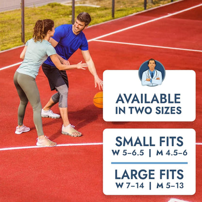 Dr. Frederick's Original Bunion Sleeves - 2 ct - Orthopedic Relief Socks for Pain - Gel Pad Cushion for Big Toe Foot Pain Dr. Frederick's Original 