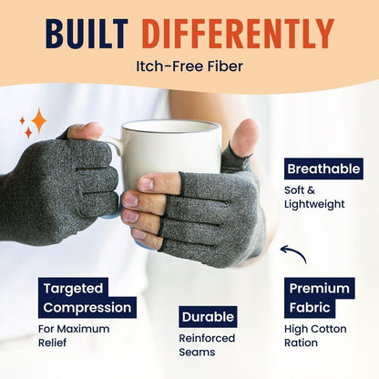 Dr. Frederick's Original Arthritis Compression Gloves for Women & Men - Ideal for Arthritis Hand Pain Relief, Carpal Tunnel, Reynaud’s & Poor Circulation Hand Pain Dr. Frederick's Original 