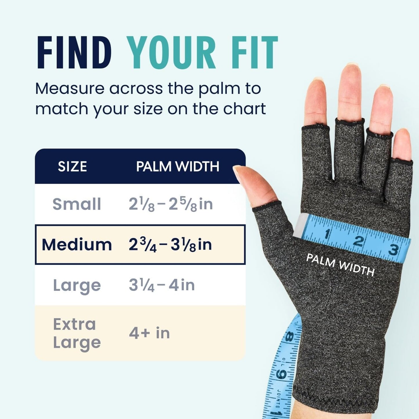 Dr. Frederick's Original Arthritis Compression Gloves for Women & Men - Ideal for Arthritis Hand Pain Relief, Carpal Tunnel, Reynaud’s & Poor Circulation