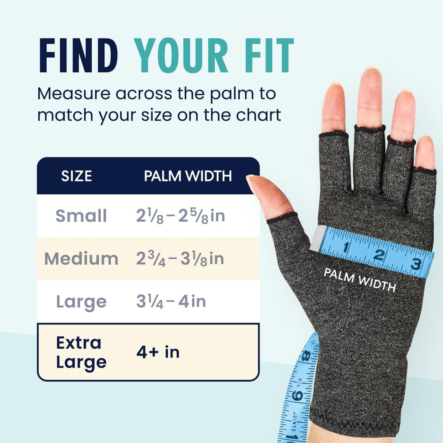 Dr. Frederick's Original Arthritis Compression Gloves for Women & Men - Ideal for Arthritis Hand Pain Relief, Carpal Tunnel, Reynaud’s & Poor Circulation