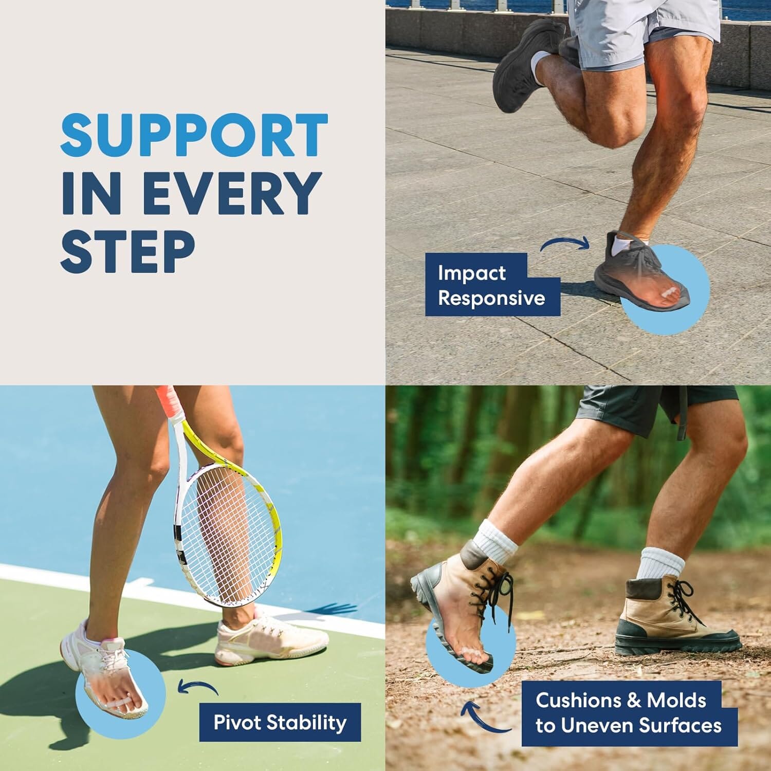 Dr. Frederick's Original Hammer Toe Gel - Triple Loop Firm Support for Hammer Toes, Overlapping Toes & Toe Pain Relief - 2 Pairs Toe Care Dr. Frederick's Original 