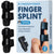 Dr. Frederick's Original Trigger Finger Splint - 2 ct - Mallet Splint & Brace for Arthritis, Injury, & Sprain - Fits Index, Middle, & Ring Fingers - Adjustable for All-Day Comfort - Doctor-Developed Trigger Finger Dr. Frederick's Original 