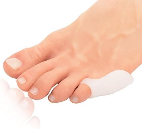 Dr. Frederick's Original Tailor's Bunion Pads - 6 Pads - Soft Gel Bunionette Pad - Protector - Tailors Bunion Pain Relief (Low Profile Spacers) Foot Pain Dr. Frederick's Original 