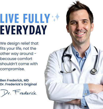 Dr. Frederick's Original Metatarsal Pads Plus - 4pcs - Forefoot Pain Relief - Ball of Foot Pads - Foot Pain Relief Cushion - for Women & Men Foot Pain Dr. Frederick's Original 