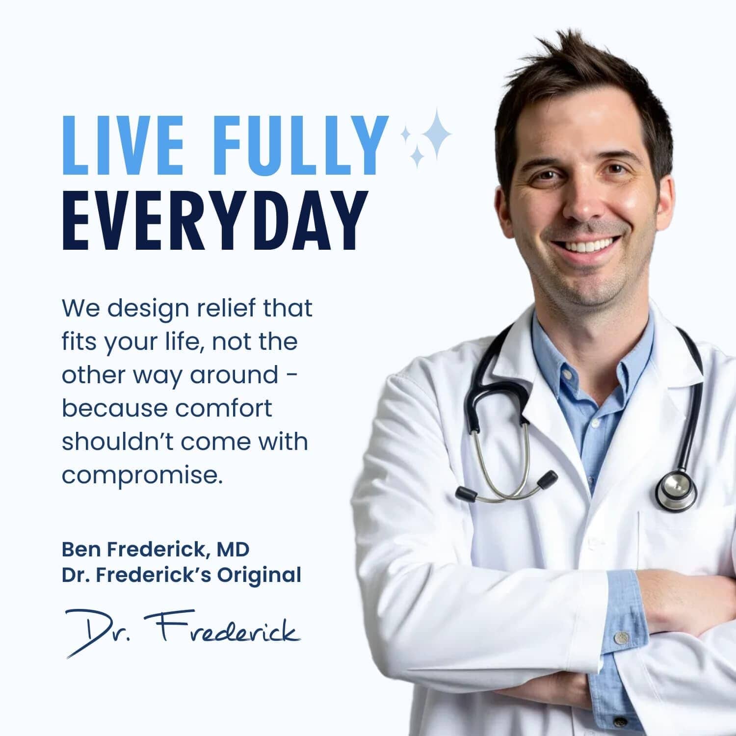 Dr. Frederick's Original Hammer Toe Gels - 2 Pairs - All-Day Relief for Crooked & Overlapping Toes - Soft Cushioning - Symptomatic Support for Toe Alignment - White - 3 Loop Design Toe Care Dr. Frederick's Original 