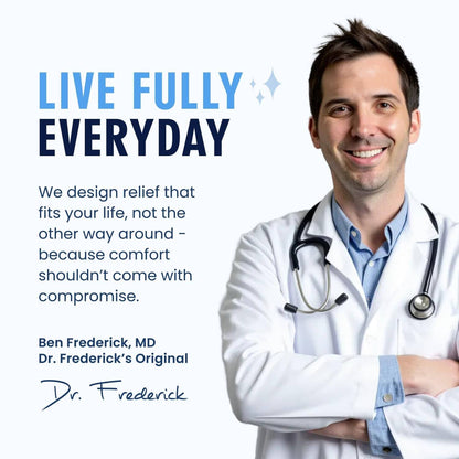 Dr. Frederick's Original Hammer Toe Gels - 2 Pairs - All-Day Relief for Crooked & Overlapping Toes - Soft Cushioning - Symptomatic Support for Toe Alignment - White - 3 Loop Design Toe Care Dr. Frederick's Original 