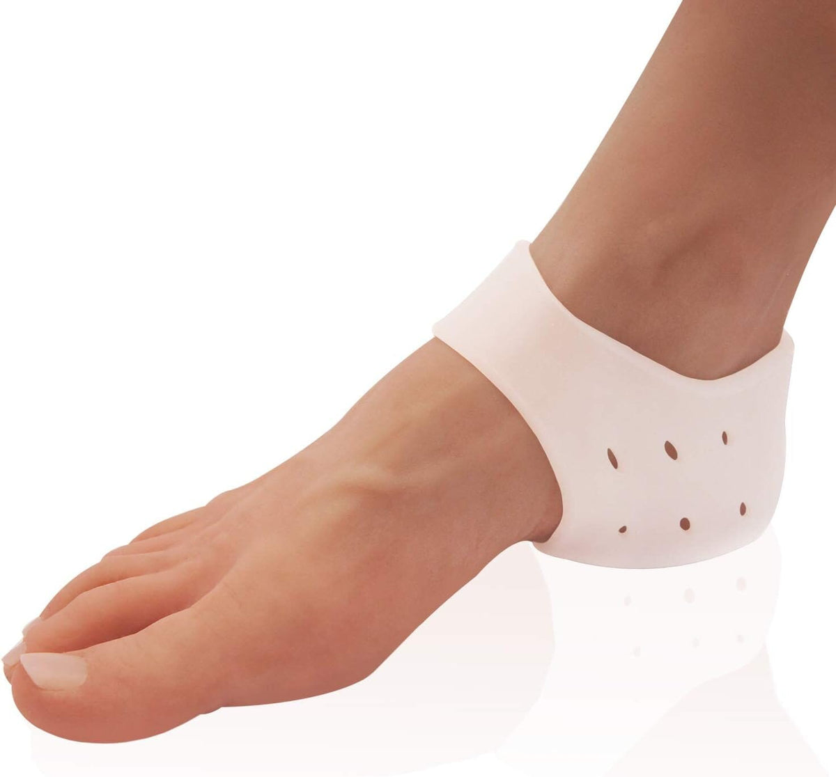 Dr. Frederick&#39;s Original Gel Heel Guards - 4 ct - Soft Heel Protectors for Plantar Fasciitis, Spur Pain &amp; Gout - Comfortable Inserts for Shoes Foot Pain Dr. Frederick&#39;s Original 