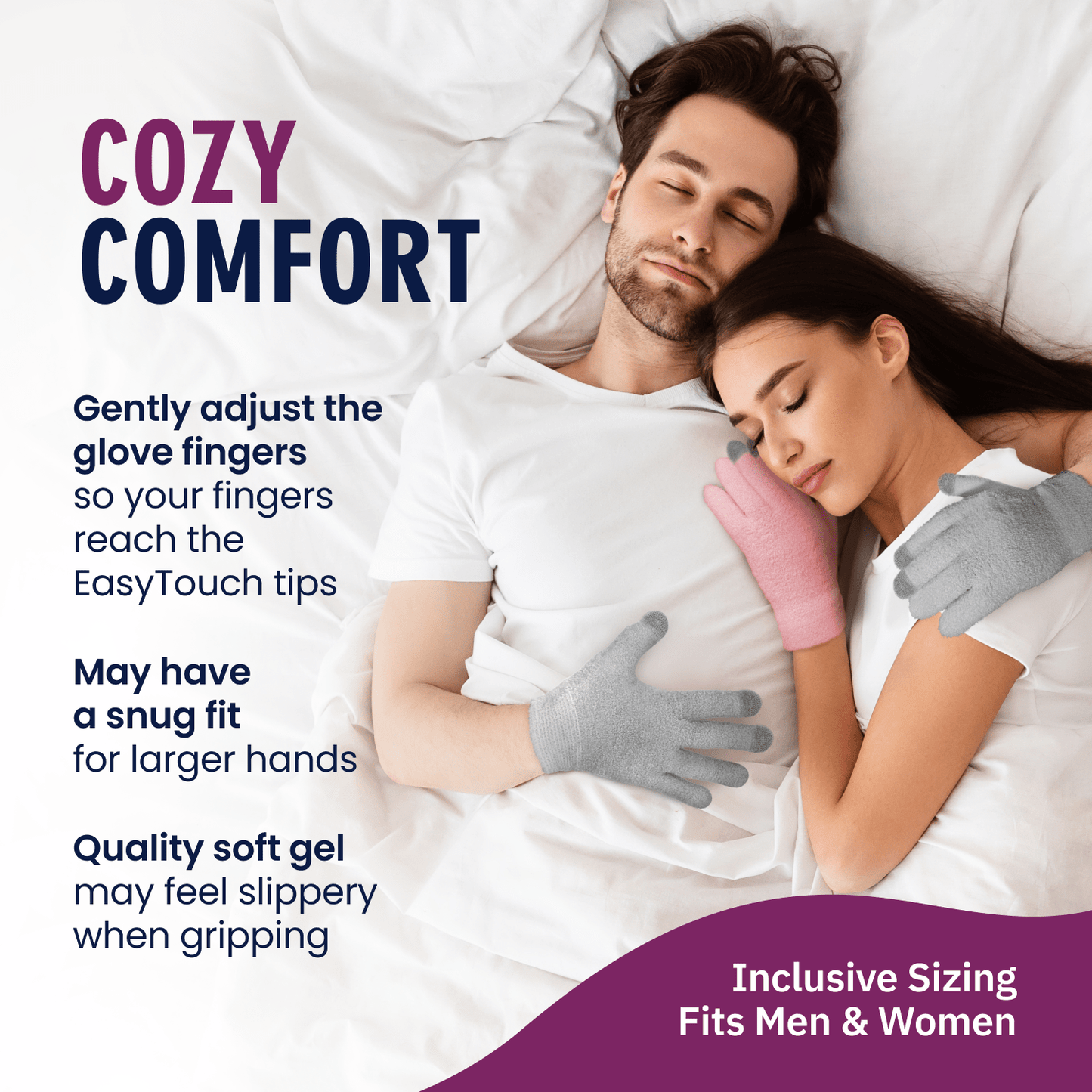 Dr. Frederick's Original Moisturizing Gel Gloves -- Deep Moisturizing and Fast Relief for Dry Hands -- Touchscreen-Friendly -- Mango Butter, Shea Butter, Jojoba, & Coconut Oil Moisturizing Therapy Dr. Frederick's Original 