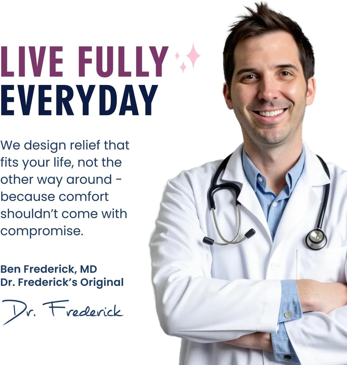 Dr. Frederick&#39;s Original Moisturizing Fuzzy Heel Socks - 2 Pairs - Cozy Gel-Lined Sleep Socks for Women &amp; Men - Soothes Dry, Cracked Feet - Heel Repair Dr. Frederick&#39;s Original 