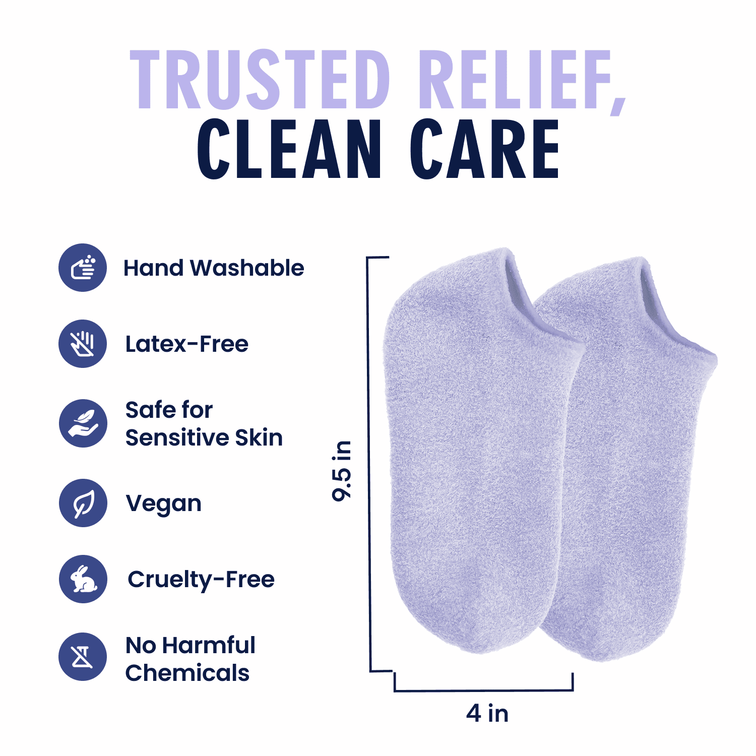 Dr. Frederick's Original Moisturizing Gel Socks for Men & Women -- Dry Feet & Cracked Heel Treatment -- Full Foot Gel Lining with Mango Butter, Shea Butter, Jojoba & Coconut Oil Moisturizing Therapy Dr. Frederick's Original 