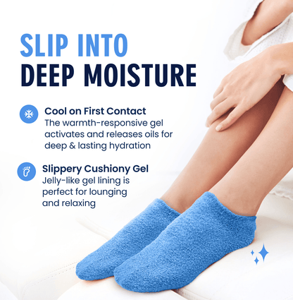Moisturizing Gel Socks - HealSoft Plus™ - 1 Pair Moisturizing Therapy Dr. Frederick's Original 