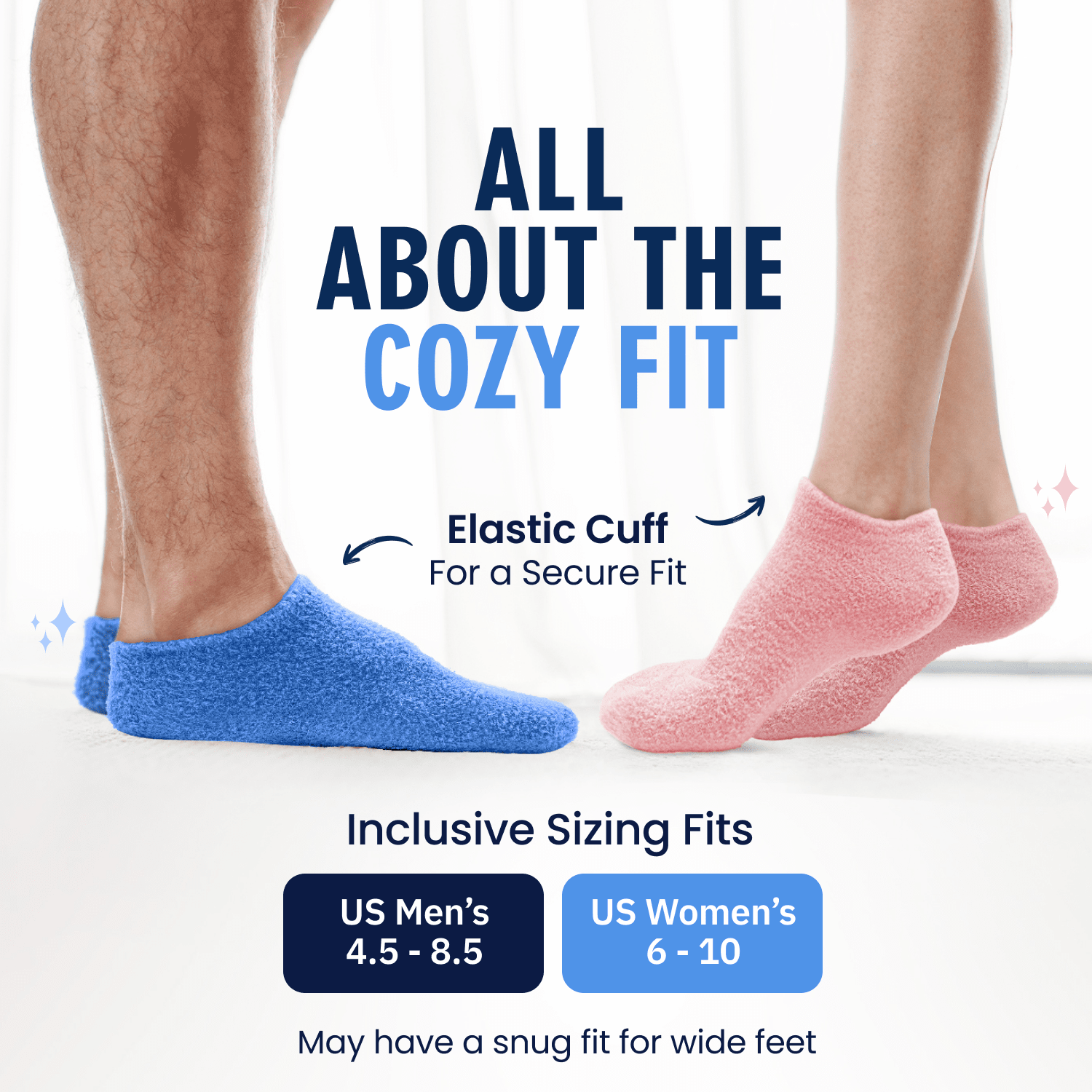 Moisturizing Gel Socks - HealSoft Plus™ - 1 Pair Moisturizing Therapy Dr. Frederick's Original 