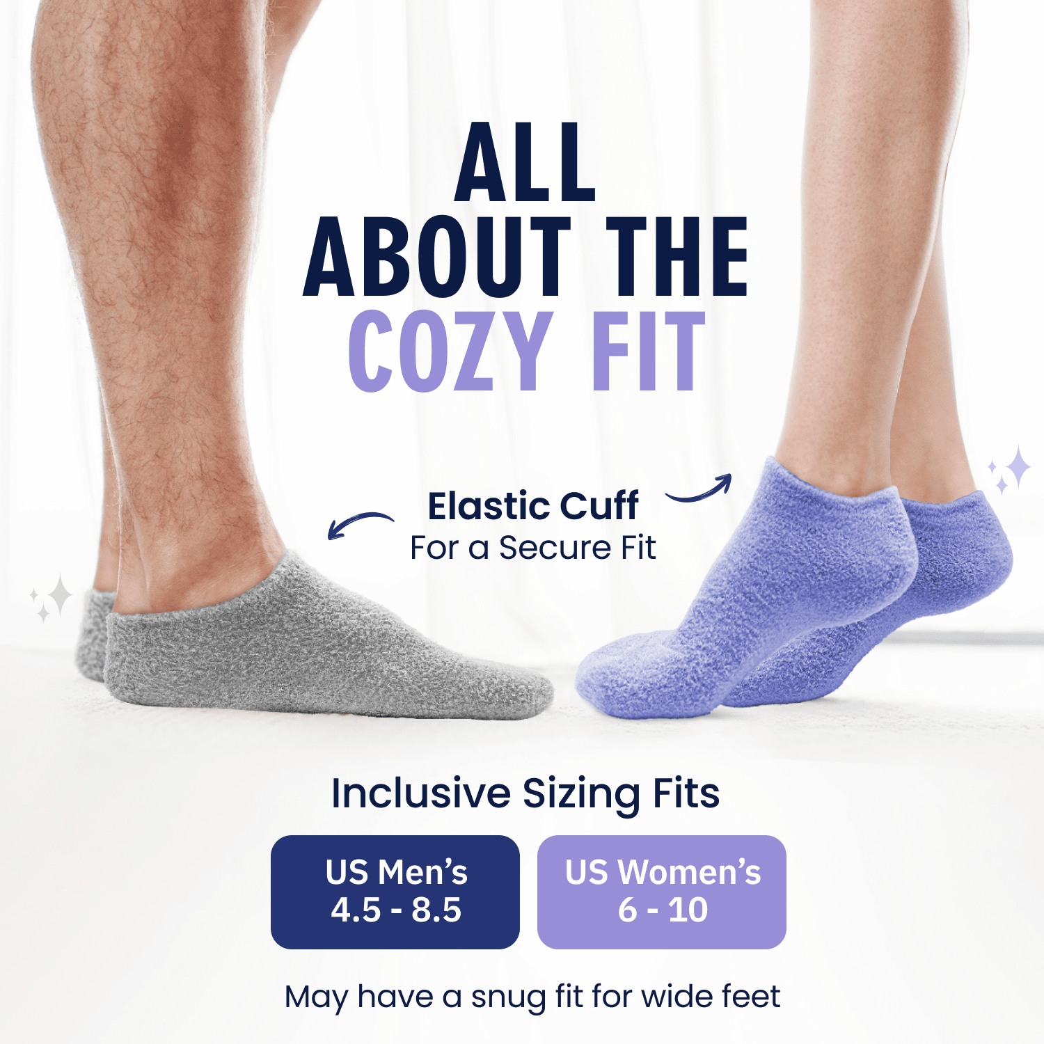 Moisturizing Gel Socks - HealSoft Plus™ - 1 Pair Moisturizing Therapy Dr. Frederick's Original 