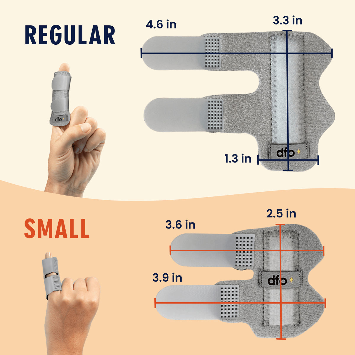 Dr. Frederick&#39;s Original Trigger Finger Splint - 2 ct - Mallet Splint &amp; Brace for Arthritis, Injury, &amp; Sprain - Fits Index, Middle, Pinky &amp; Ring Fingers - Adjustable - Doctor-Developed - Small - Gray Trigger Finger Dr. Frederick&#39;s Original 