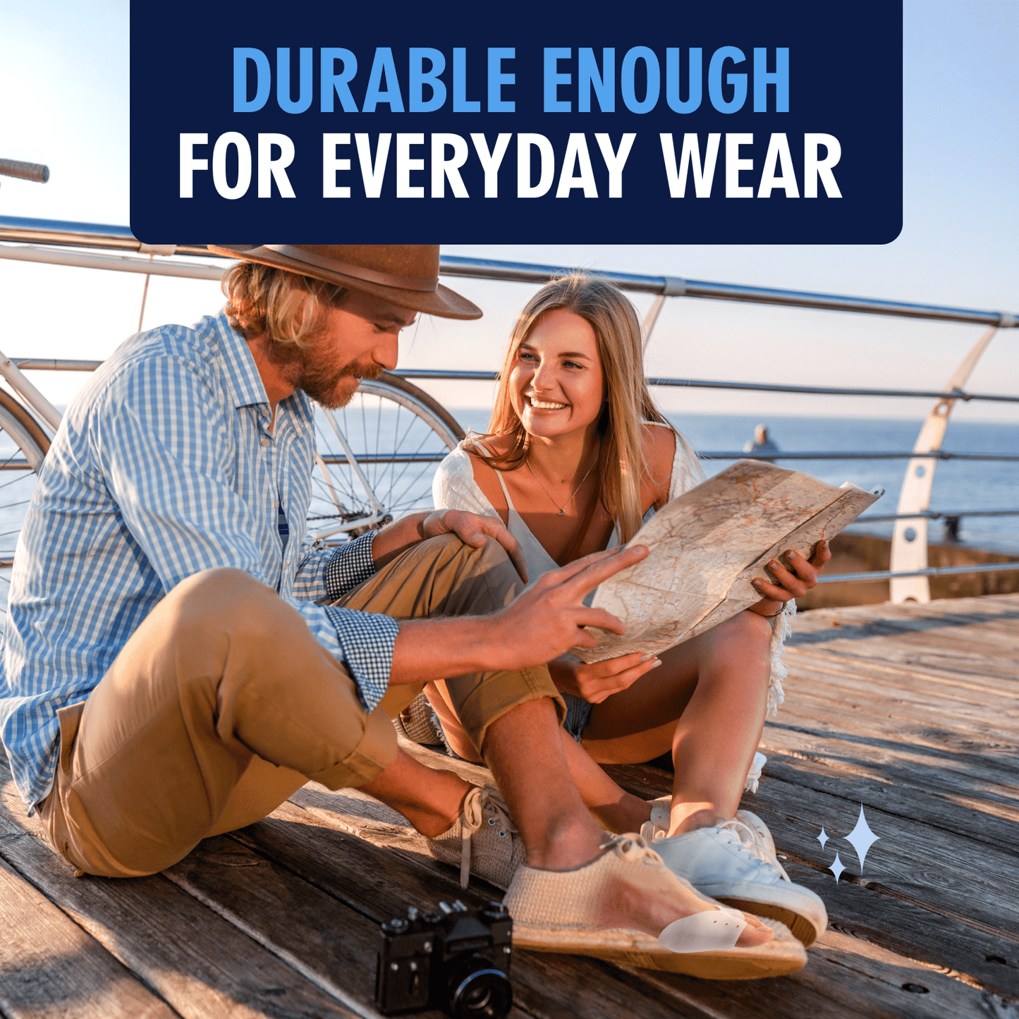 Dr. Frederick's Original Open Toe Sleeves | Half Toe Sleeve Metatarsal Pads | 4 Pieces | Ball of Foot Cushions | Great for Calluses and Blisters | for Men and Women | Perfect for High Heel Shoes Toe Care Dr. Frederick's Original 