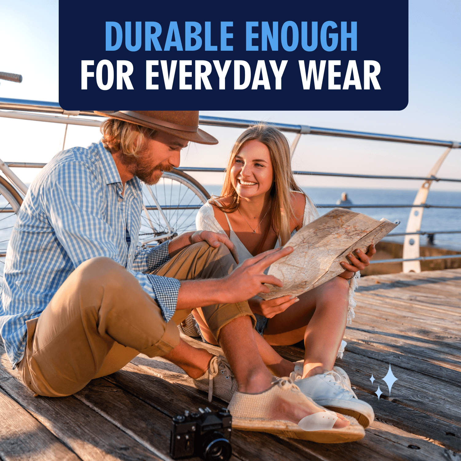 Dr. Frederick's Original Open Toe Sleeves | Half Toe Sleeve Metatarsal Pads | 4 Pieces | Ball of Foot Cushions | Great for Calluses and Blisters | for Men and Women | Perfect for High Heel Shoes Toe Care Dr. Frederick's Original 