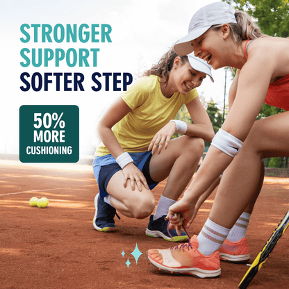 Dr. Frederick's Original Metatarsal Sleeves Plus - 50% More Cushioning - 4 Pieces - Metatarsal Pads for Women & Men Foot Inserts Dr. Frederick's Original 