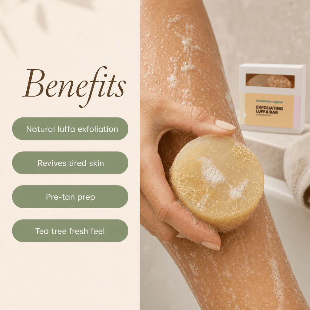 Exfoliating Luffa Bar Bath Dr. Frederick's Original 