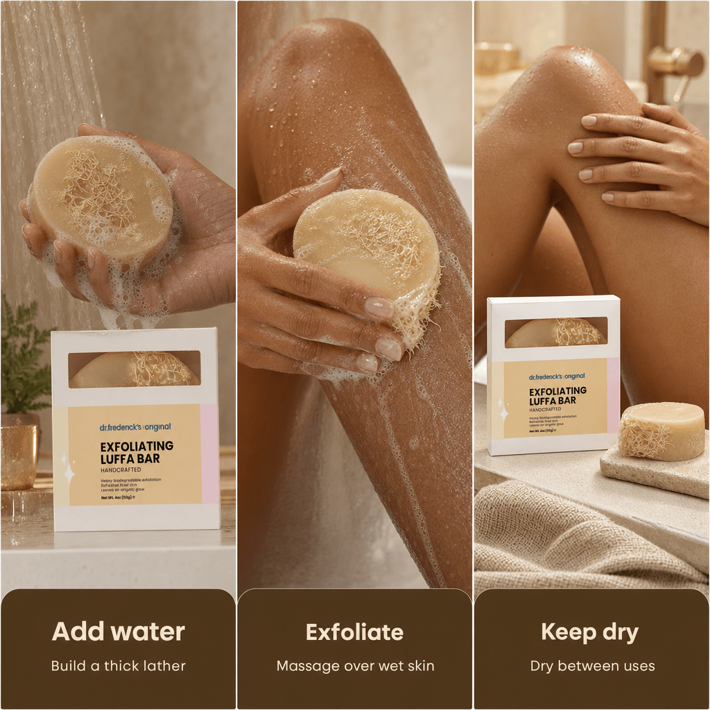 Exfoliating Luffa Bar Bath Dr. Frederick's Original 