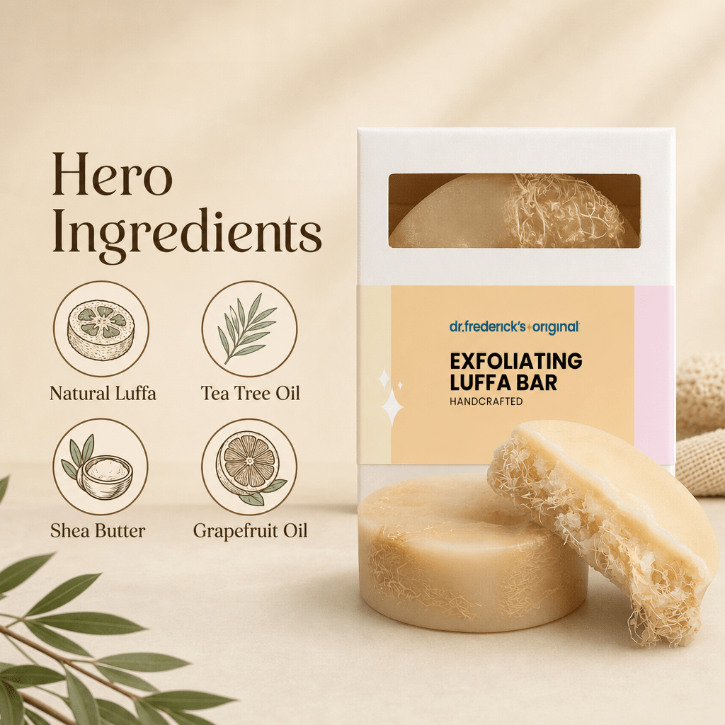 Exfoliating Luffa Bar Bath Dr. Frederick's Original 
