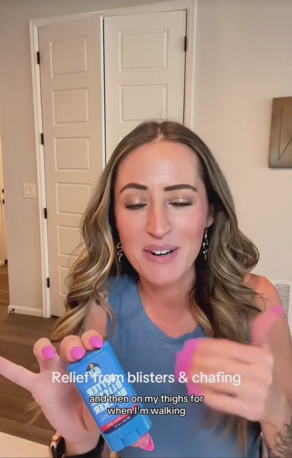 blister & chafing relief showing video